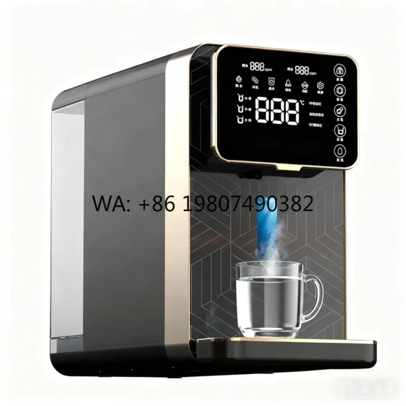 Rich Hydrogen RO System, Instant Hot Filtration Equipment, High Purity Water Treatment for Home and Office Daily Drinking