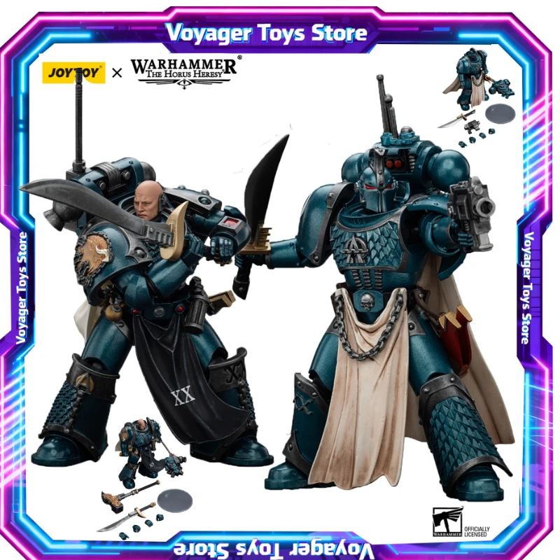 

JOYTOY 1/18 Alpha Legion Legion Praetor with Power Sword/Harrowmaster Armillus Dynat Action Anime Figures Model Toys Collectible