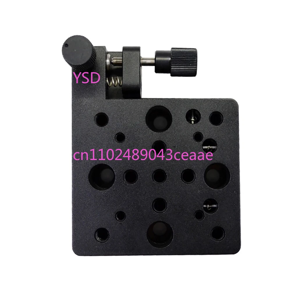 

Ручной двухосевой наклонный стол, прецизионная 2D-платформа с регулировкой угла наклона и поворота