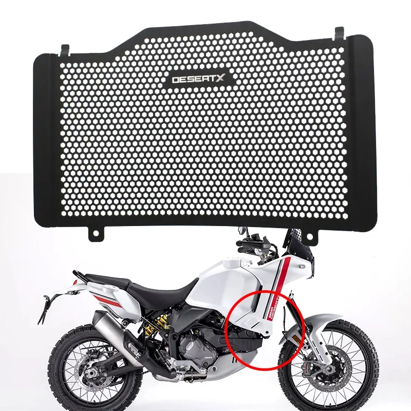 

Motorcycle Radiator Guard Protect Cover DesertX Radiator Grille Cover Radiator Fit For Ducati Desert X 2022 2023 Accessories