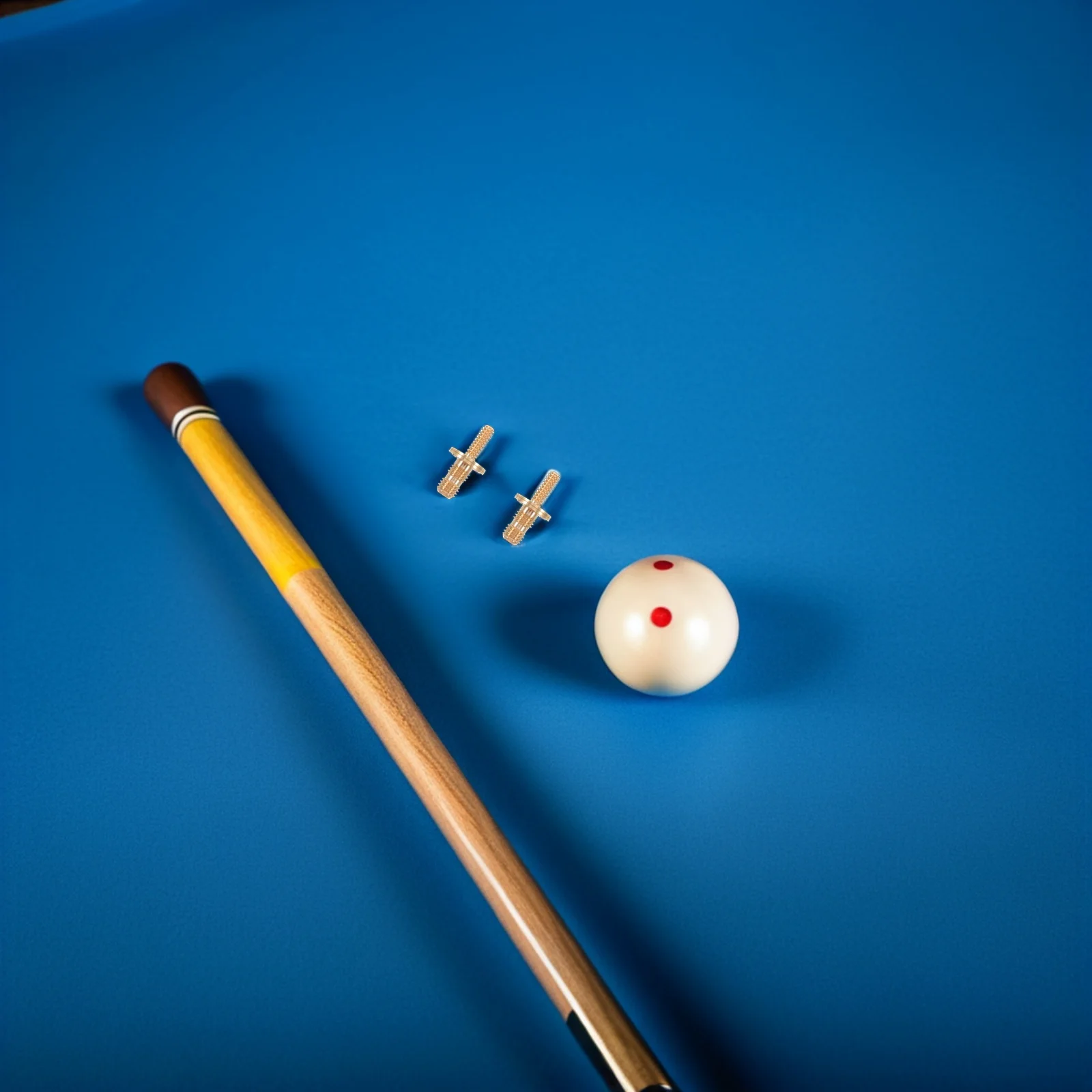 

4Pcs Cue Extension Hardware - Precision Brass Joint Screws for Pool Cue Modification Reliable Playing Comfort Enhancement