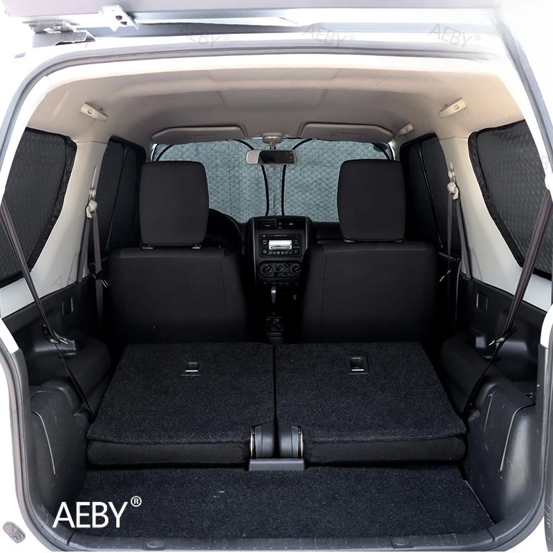 For Suzuki Jimny 1998-2017 Retractable roller sunshade,Insect Resistant Mosquito Net Camping Privacy Curtain,Accessories