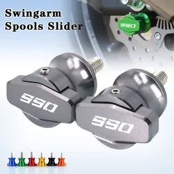 Motorcycle Accessories CNC Frame Stands Screws Sliders Swingarm Spools Slider For DUKE 990 For Super DUKE 1390R 2024-2025
