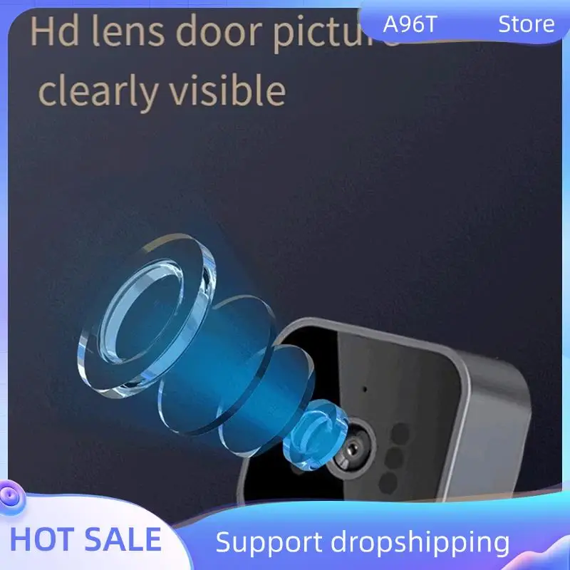 

A96T 2X дверной звонок, видеодомофон, камера Inteligente, беспроводная связь ночного видения, 4,3-дюймовый экран для безопасности, умный дом, квартира