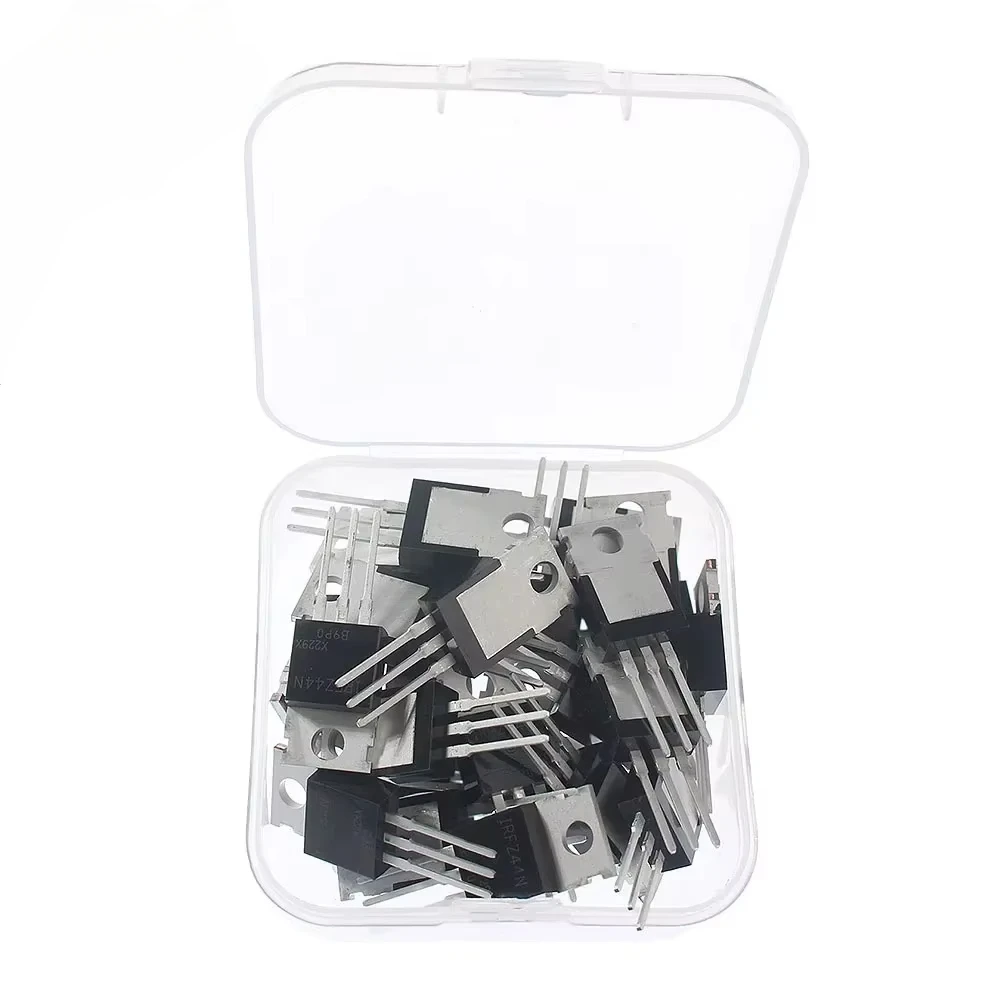 5/10/25PCS Mosfet IRFZ44N TO220 Transistor Kit IRFZ44N TO-220 High Power Transistors IRFZ44 49A 55V Field Effect Transistor image 6