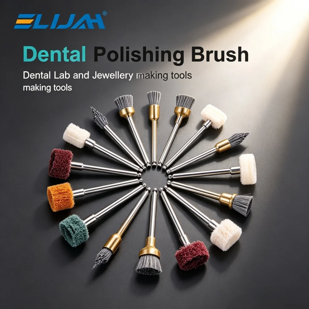 

Dental 50Pcs/10Bag Polishing Brush Prophylaxis Nylon Alumina Prophy Cup Cotton Wheel Dental Lab and Jewellery Cleaning Tools