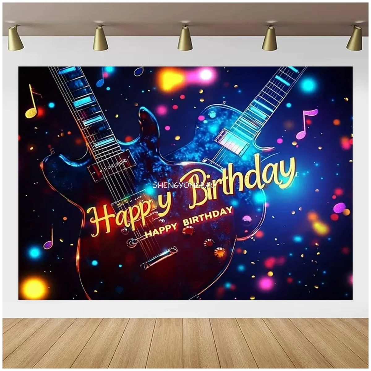 طبل الغيتار موسيقى الروك موضوع التصوير خلفيات خلفية عيد ميلاد سعيد حفلة الديكور مهرجان صور استوديو خلفية
