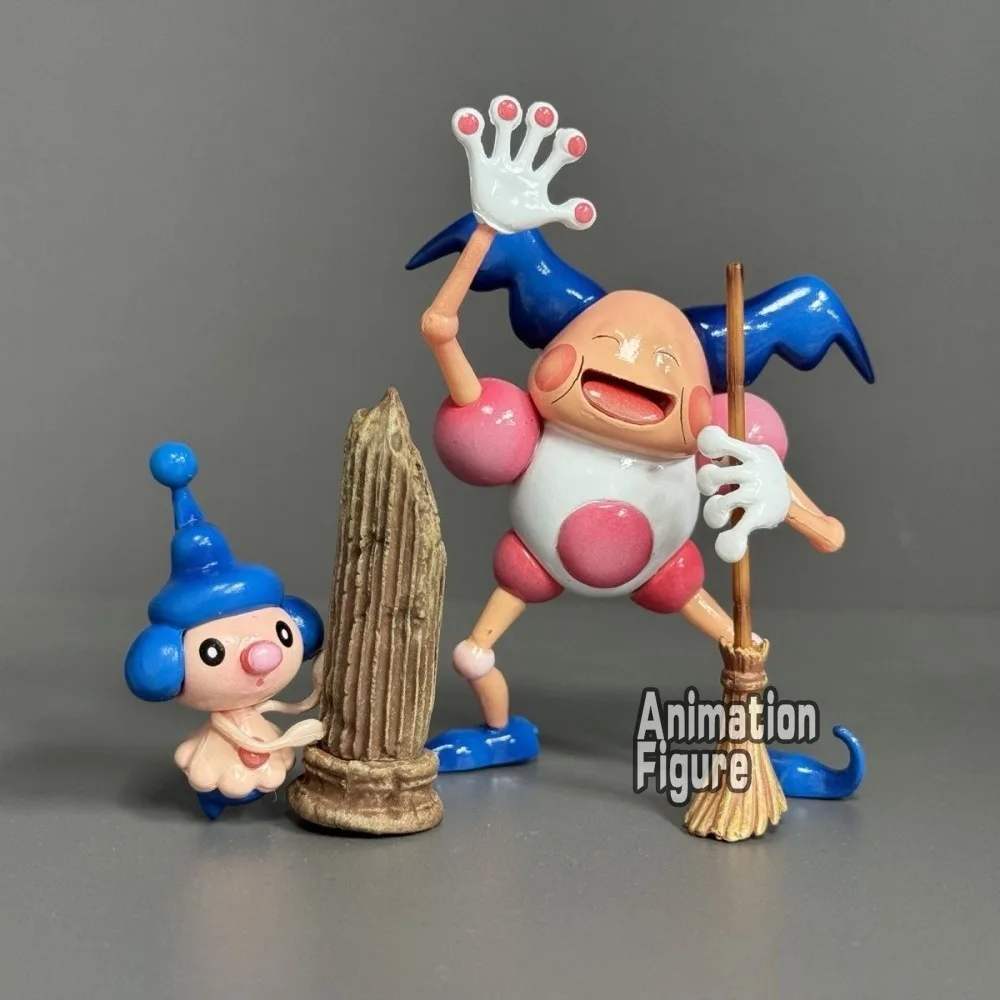 5-9 cm Anime Pokemon Figuur Mr Mime Actiefiguren Pvc Standbeeld Desktop Ornamen Collectie Model Speelgoed Geschenken