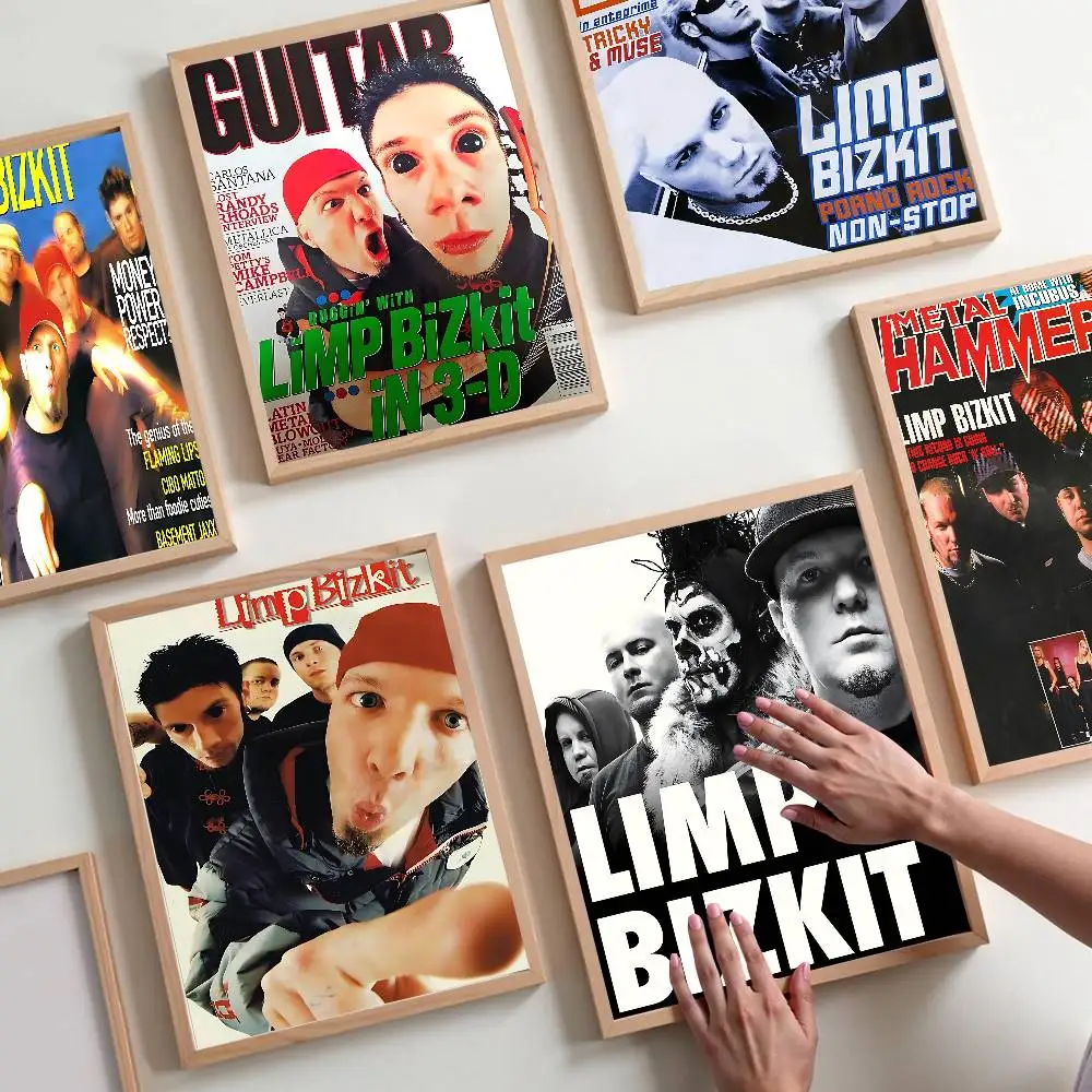 1PC Limp Bizkit Klassische Vintage Poster Decoracion Malerei Wand Kunst Weiß Kraft Papier Kawaii Room Decor