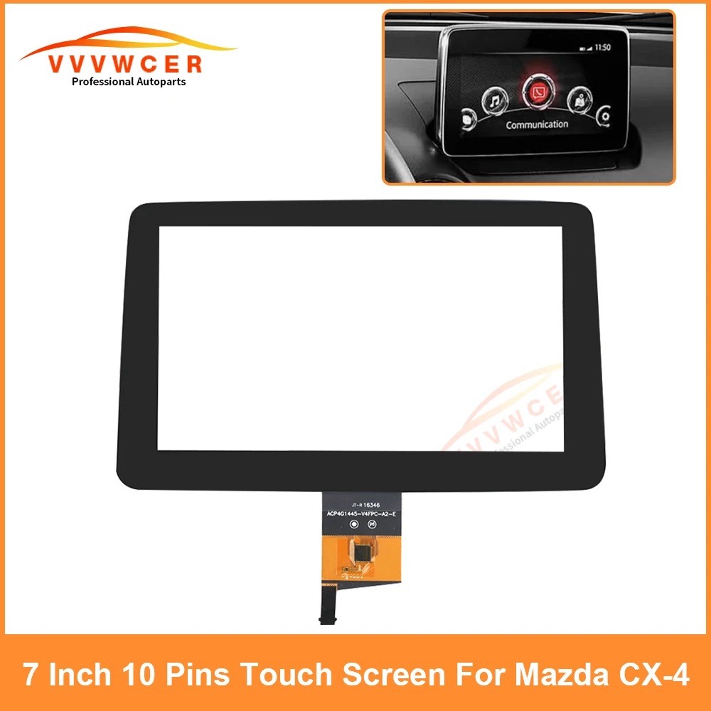 

DTA070N09S0 7" Touch Screen Glass Digitizer 2016-2018 for Mazda CX-4 Radio GPS Navigation Auto Radio Parts