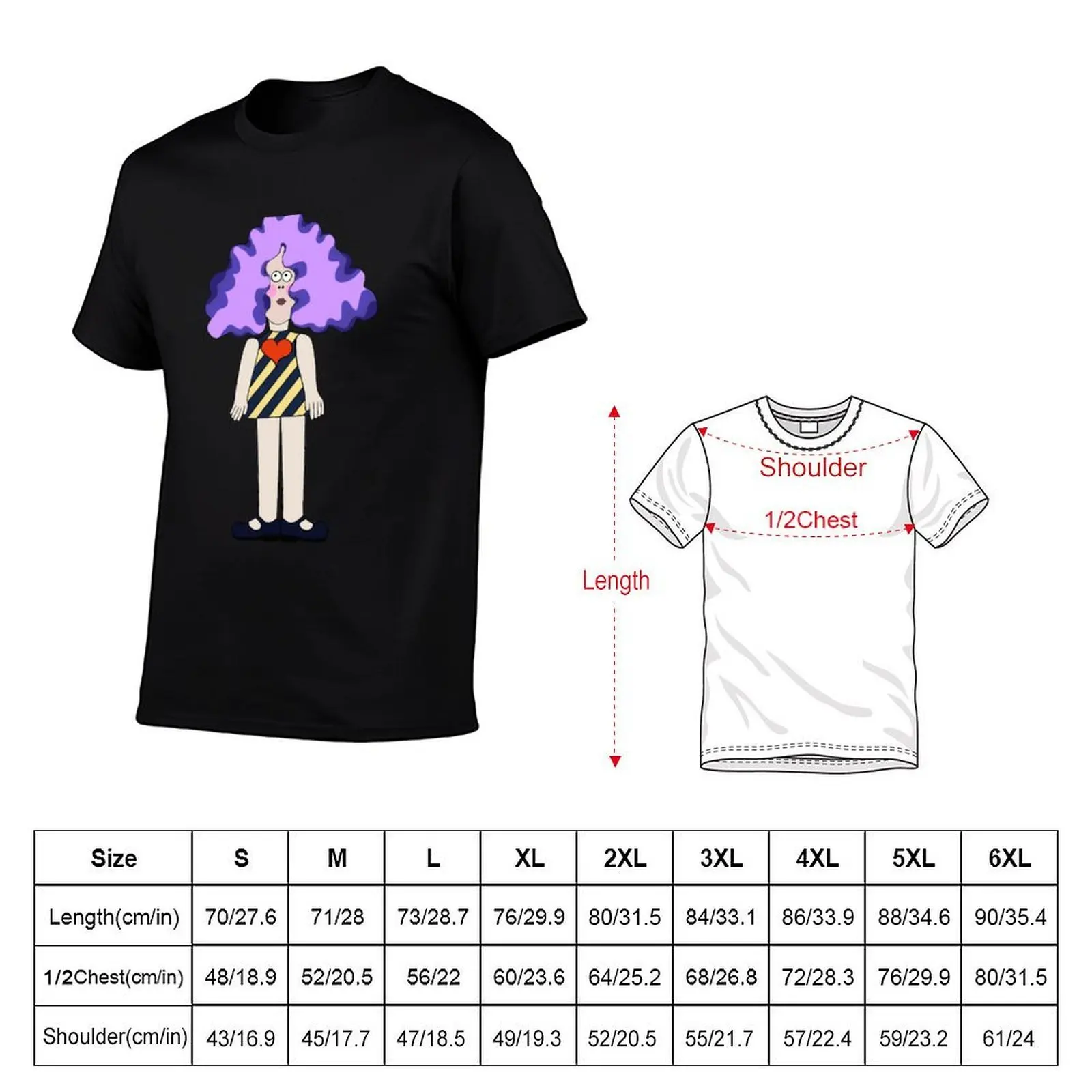 Crystal Tipps T-Shirt anime t shirts oversize g man t shirts for men T-Shirt