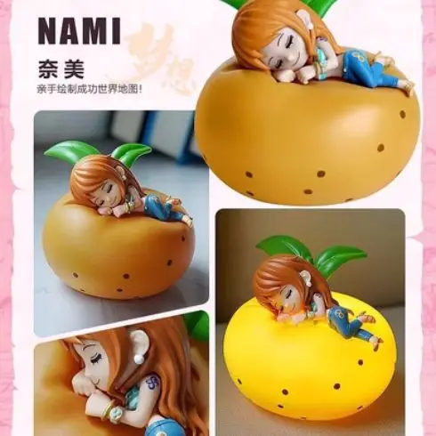 Bandai Echte One Piece Sweet Dreams Serie Blind Box Cartoon Nachtlicht Schlafzimmer Dekoration Luffy Zoro Nami Kinder Spielzeug Geschenk 8