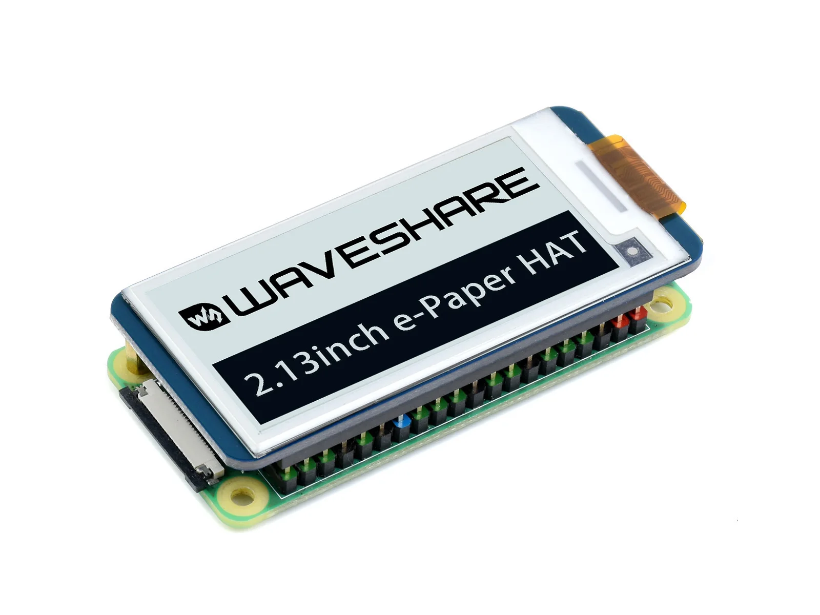 Waveshare 2.13inch E-Ink display HAT for Raspberry Pi 250x122 SPI interface Low Power Consumption