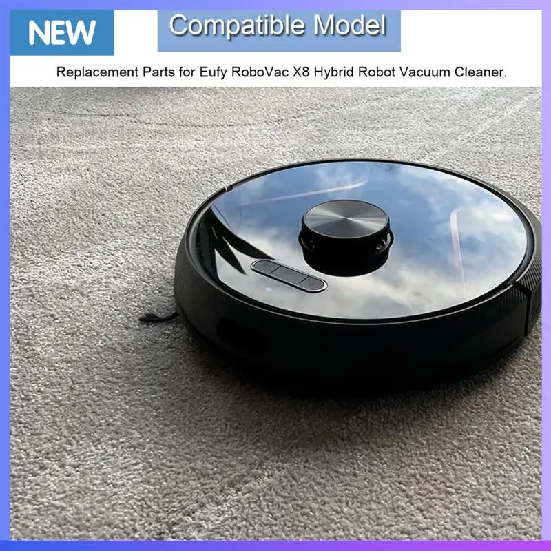 

A60P Боковая щетка HEPA-фильтры, как показано на рисунке, пластиковые аксессуары для пылесоса для Eufy Robovac X8 Hybrid Series, робот-пылесос