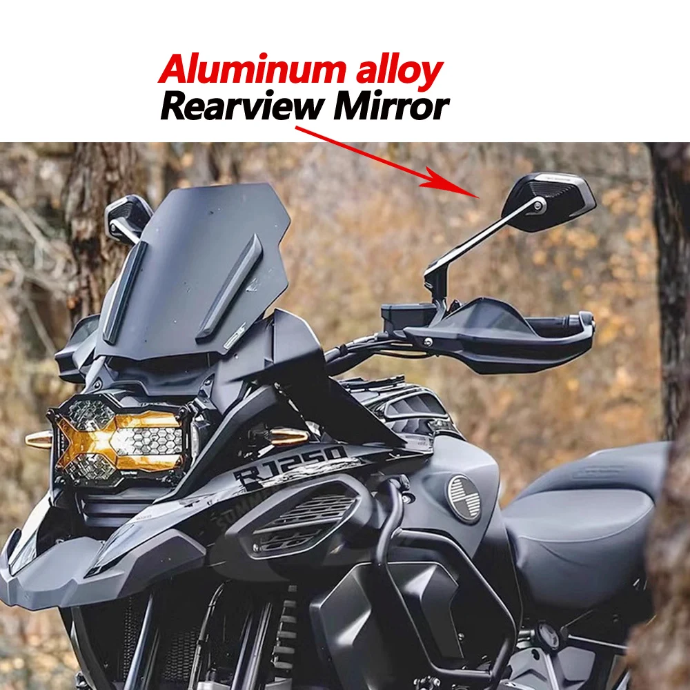 

Для BMW R1250GS ADV Waterbird модифицированное зеркало заднего вида зеркало заднего вида R1200GS R1300GS широкоугольное зеркало заднего вида из алюминиевого сплава