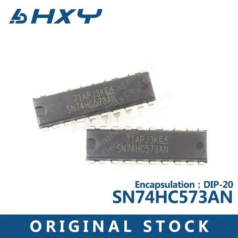 10 Stück SN74HC573AN DIP-20 Inline-Logik-IC-Chip
