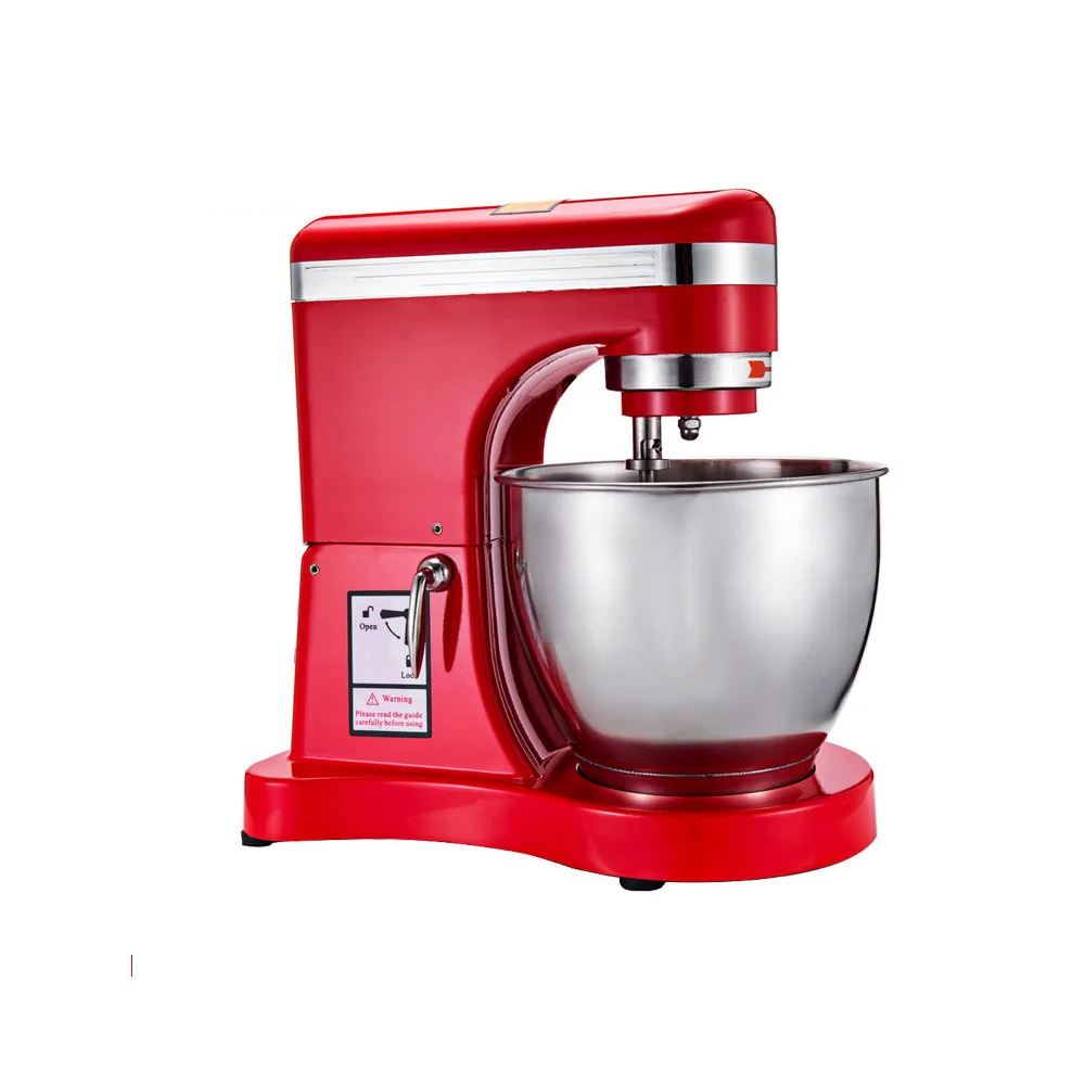 Padaria Pão Pizza Massa Espiral Mixer Máquina De Mistura 7L Farinha Agitando Eletrodomésticos De Cozinha Fazer Bolo