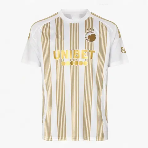 코펜하겐 2025 여름 챔피언스 저지 팬 스페셜 에디션 축구 셔츠 성인용 특대형 통기성 티셔츠