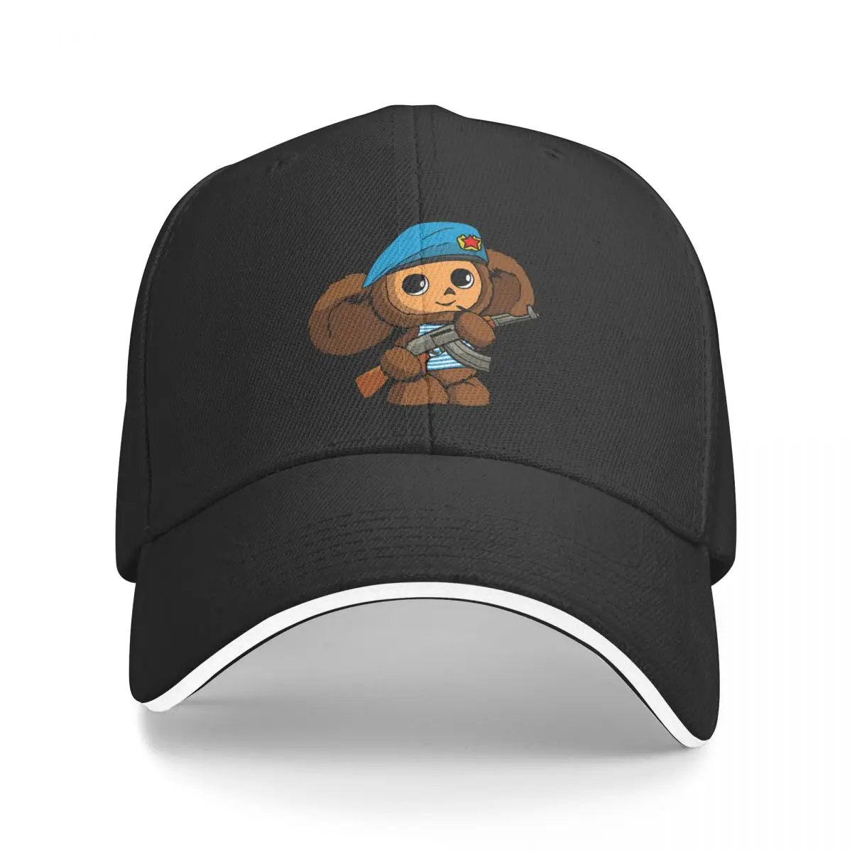 

Cool Cheburashka Cute Soviet Russian Cartoon Men Baseball Caps Peaked Cap Sun Shade Sunprotection Hat