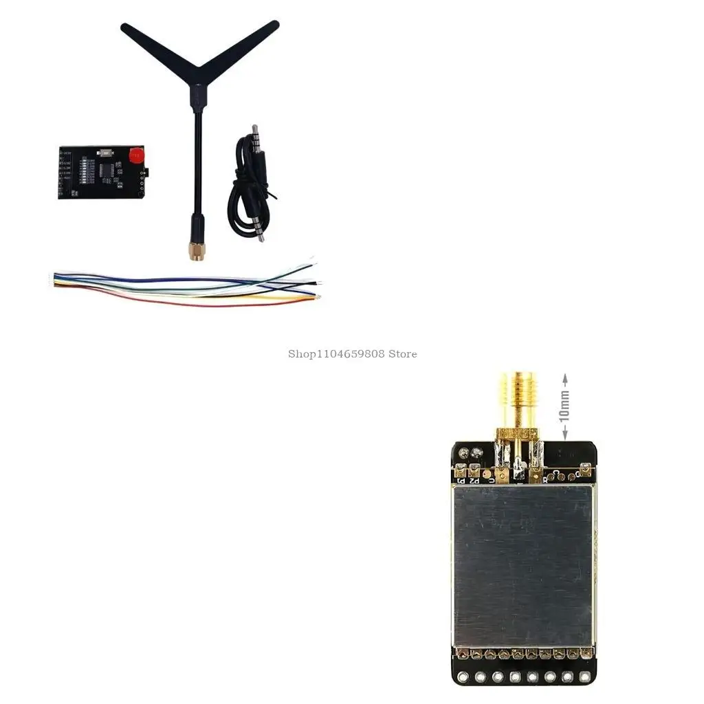 جهاز إرسال الفيديو VTX-1G3SE جهاز استقبال VRX-1G3-V2 مع هوائي لطائرات بدون طيار FPV #1