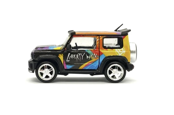 New 1/64 BM Creations Diecast toys Scale Miniature Car   Jimny LB*nation Mini G X by  3 inches Cars For Collection Gift