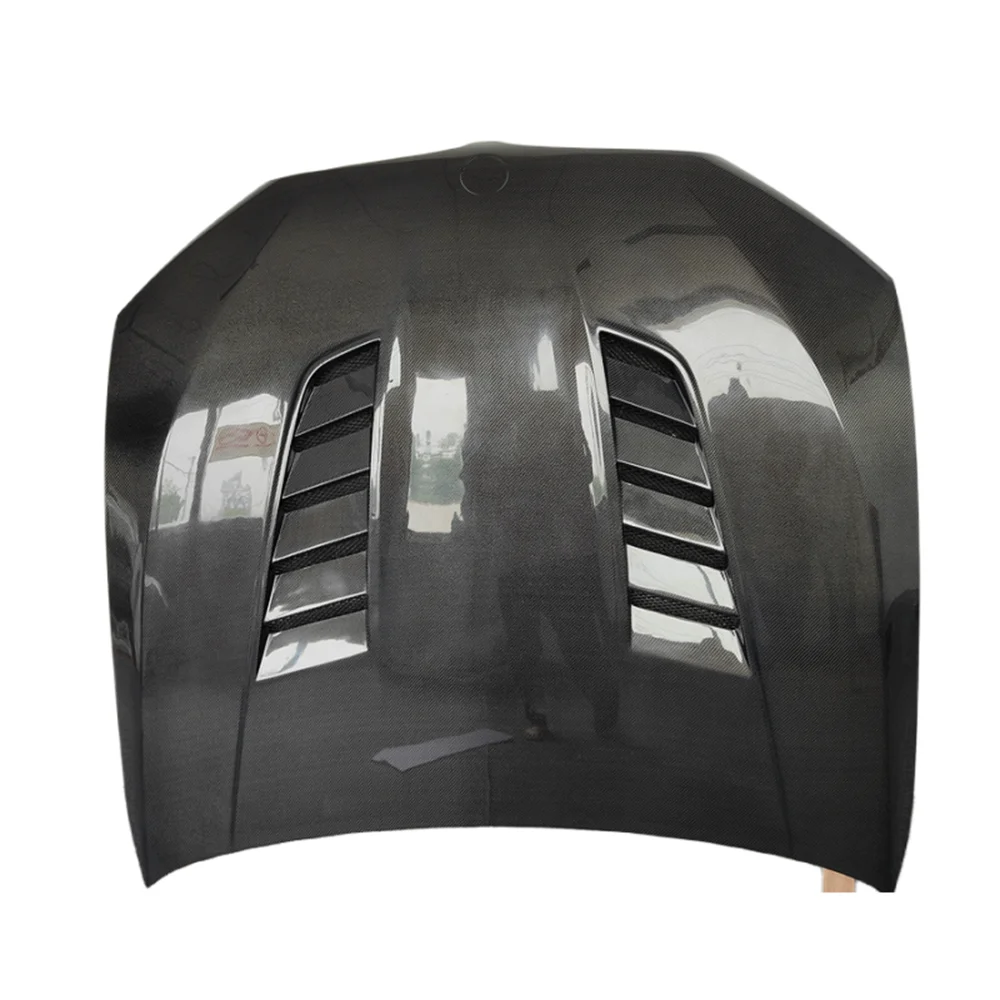 

high quality For BMWS 5 Series G30 G36 F90 M5 Body Parts Carbon Fiber V-Style Ventilation Hood Kit Custom the Latest Models