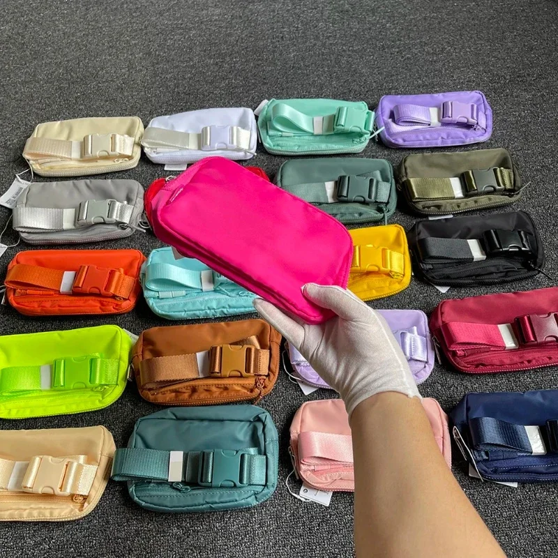 حقيبة خصر عصرية للجنسين، تصميم شعار رياضي، محمول للجري واللياقة البدنية، حقيبة كروس لتمارين الجيم، أفضل أفكار للهدايا #4