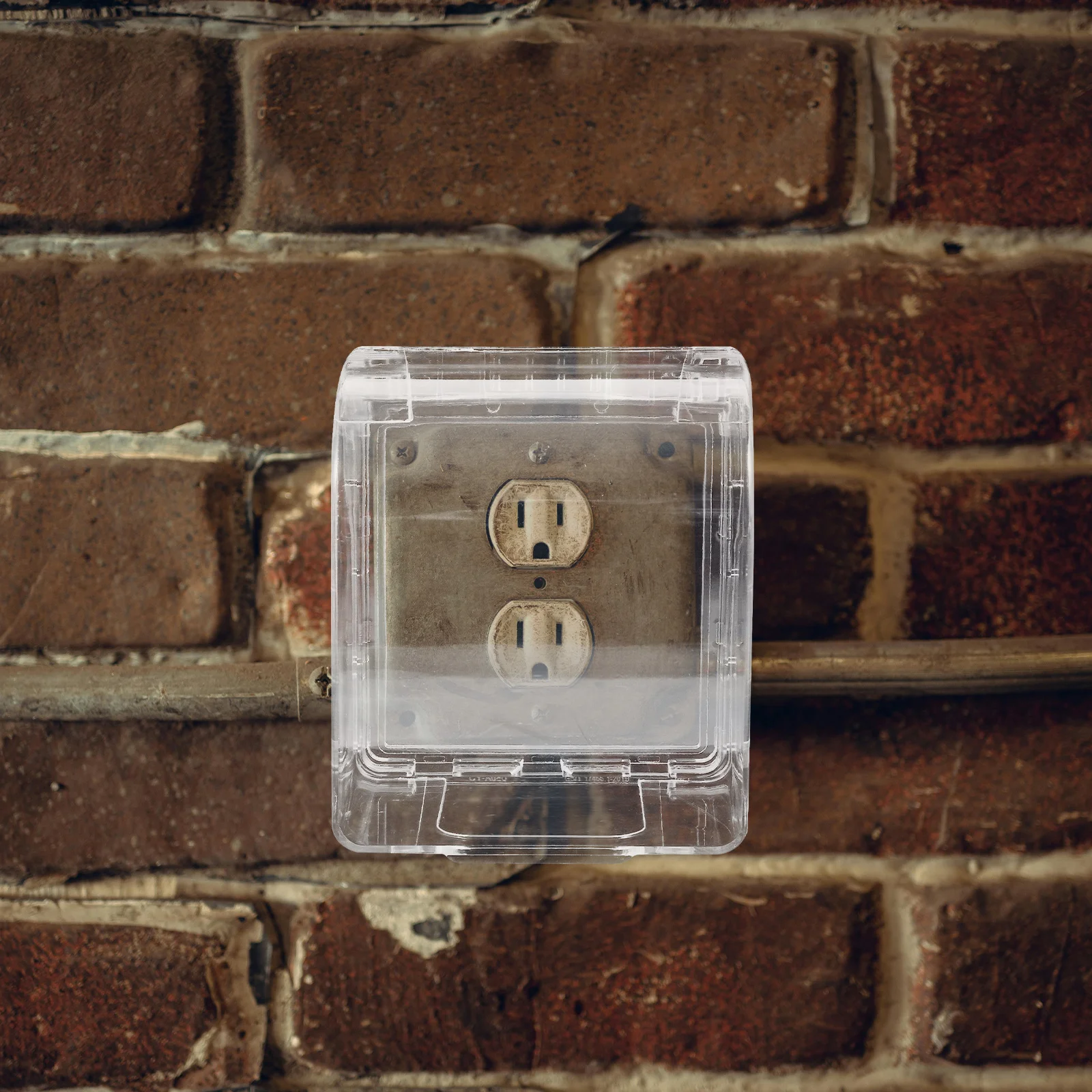 Waterproof Outlet Electrical Plug Receptacle Protector Weatherproof Wall Socket For Home Kitchen Bathroom Commercial Use