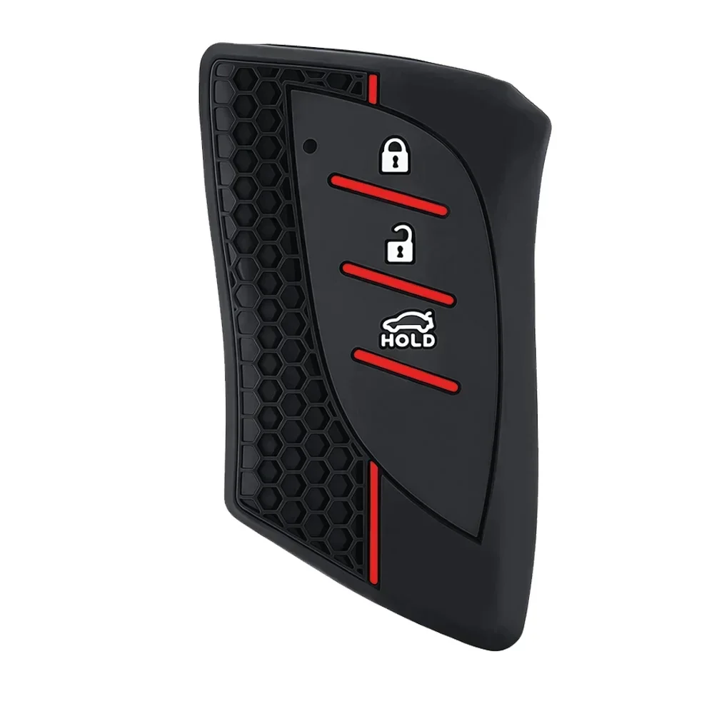 Remote Car Key Fob Case Suitable for Lexus ES350 LC500 LC500h LS500 LS500h GX460 LS500 UX250h 2018-2020 3 Buttons Key