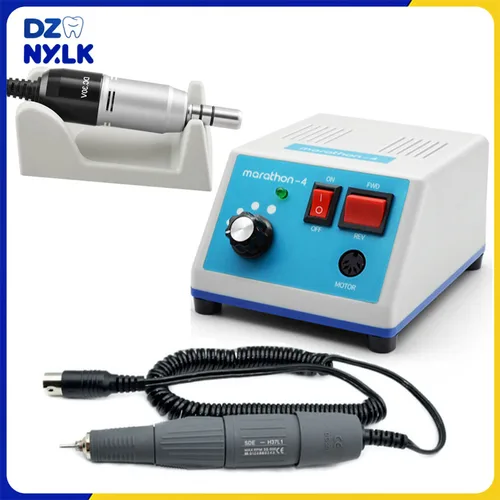 Micromotor MARATHON M4, máquina pulidora Dental de 35000Rpm, mango y pieza de mano 33E/H37L1, micromotor, herramienta de pulido de taladro Dental
