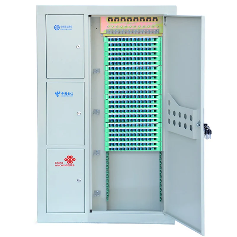 

ODF Fiber Optic Distribution Frame, Full Load Patch Panel, SC UPC Cabinet, 288, 432, 576, 720 Core customized