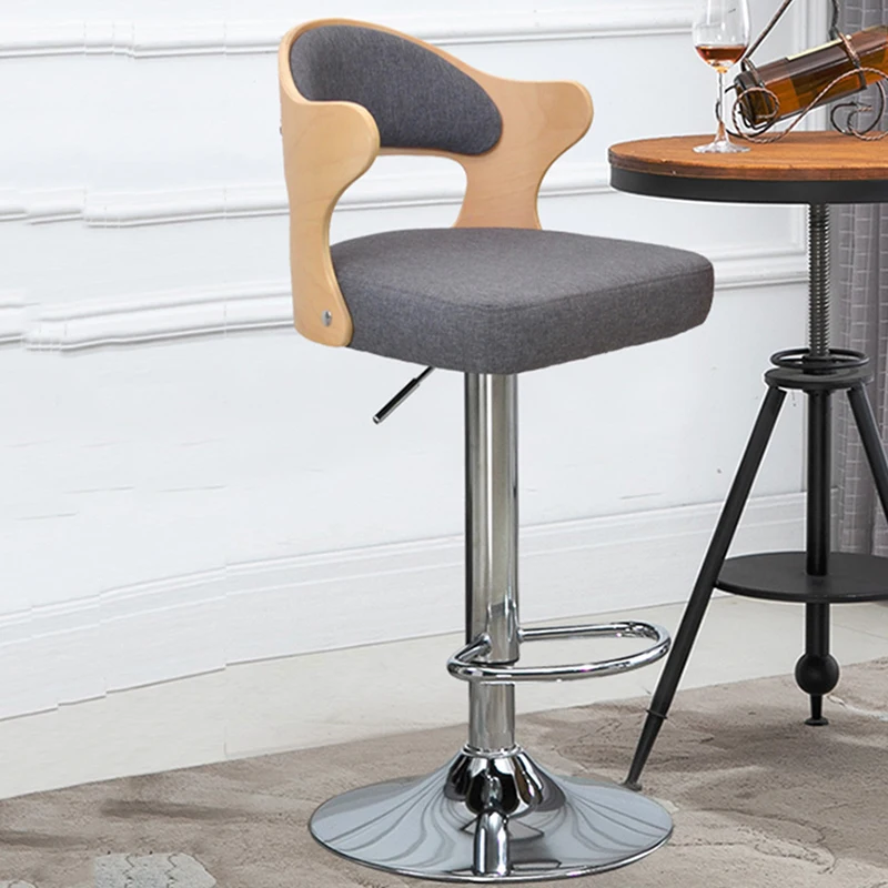 Office Accent Bar Stools Reception Dining Accessories Adjustable Bar Chairs Tall Wishbone Banqueta Garden Sets Furniture