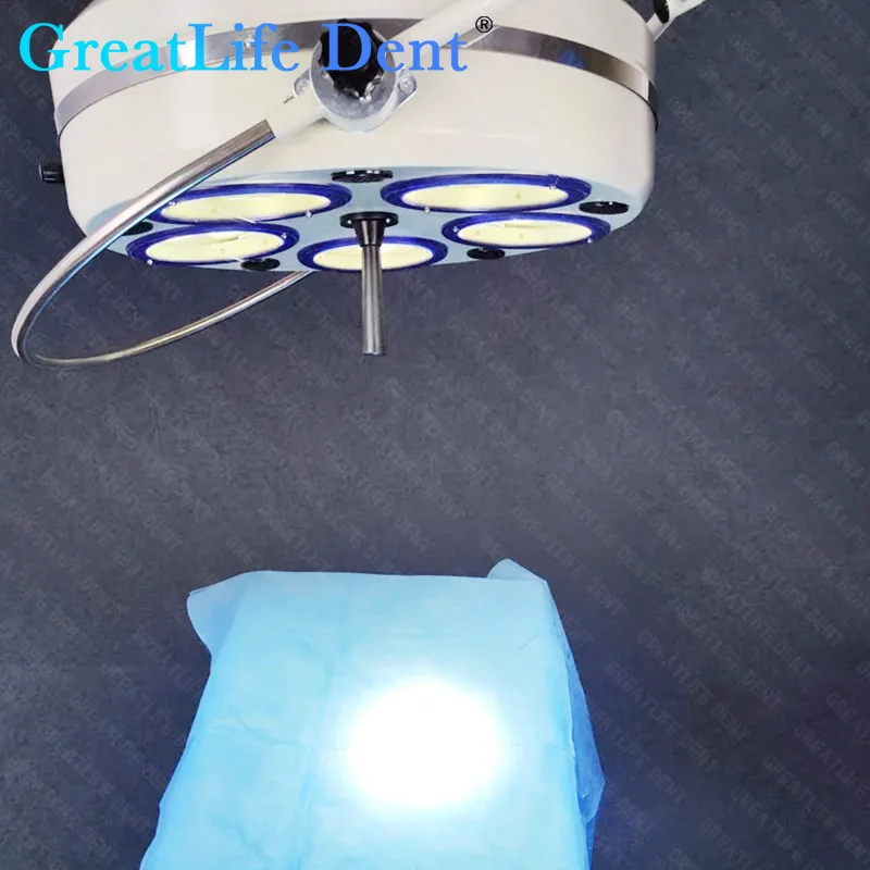 GreatLife Dent 30 diod LED sufitowa naścienna lampa operacyjna LED bezcieniowe 90000 Lux światło egzaminacyjne stomatologiczna chirurgiczna lampa