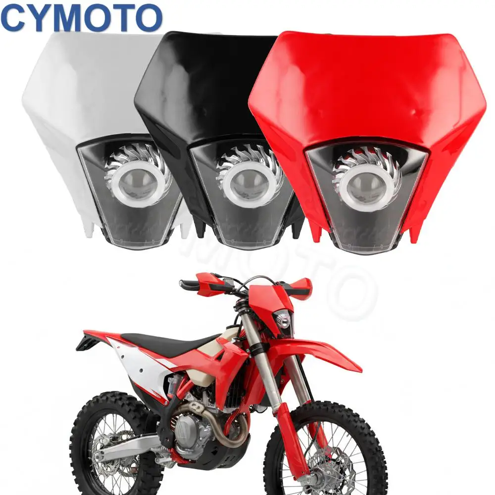 

Мотоциклетная фара в сборе, фара для газового газа EC ES EW 250 250F 300 350 350F 450F 500 500F Dirt Bike Enduro, аксессуары