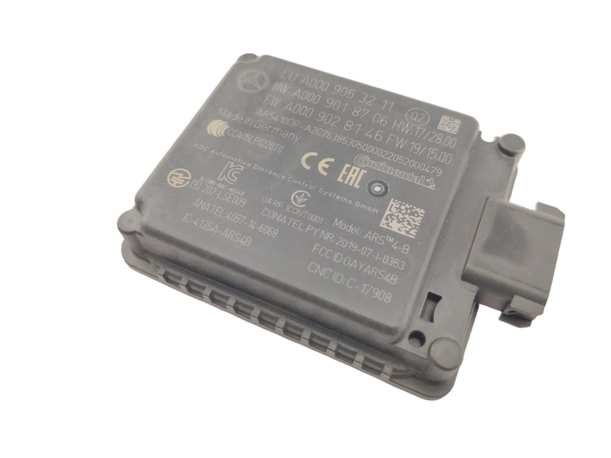 New OEM Adaptive Cruise Control Radar Sensor for S350 E200 (OE Numbers A0009053211 A0009059715 A0009058909)