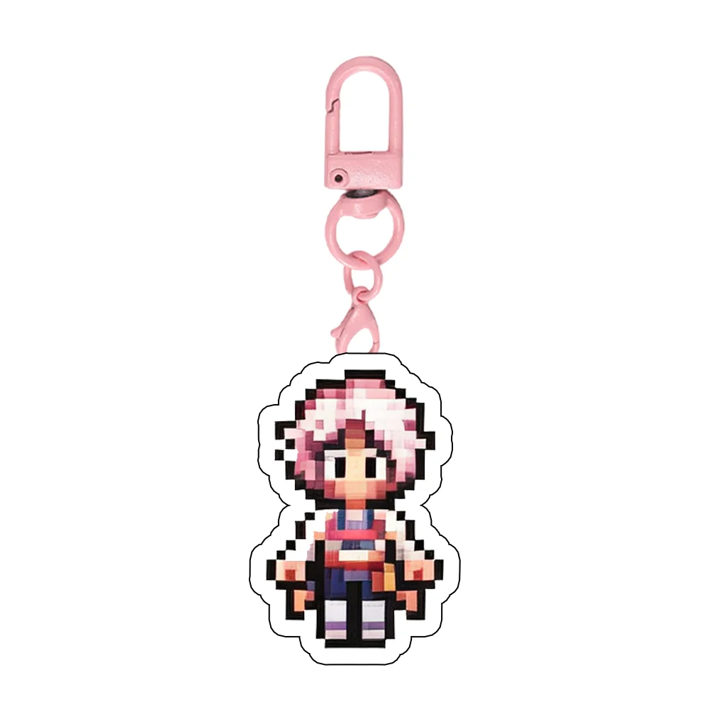 for Popular Game Fields of Mistria Valen Hayden Ryis Reina March Olric Acrylic Keychain Q Version Festival Gift Backpack Pendant