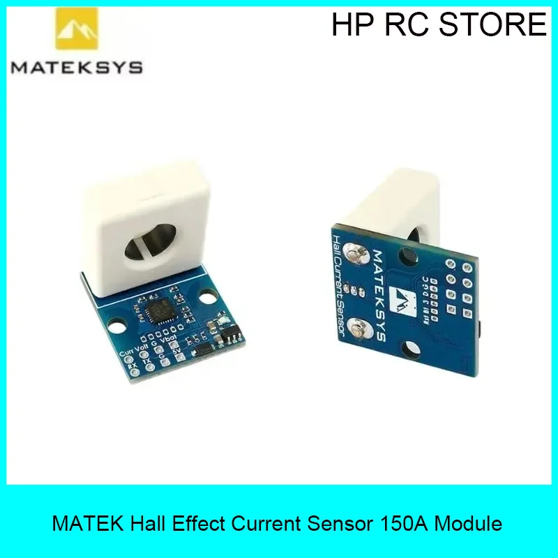 

MATEK Hall Effect Current Sensor 150A Module 0~69V Voltage Sense for H743 Slim V3 Flight Controller FPV Racing Drone