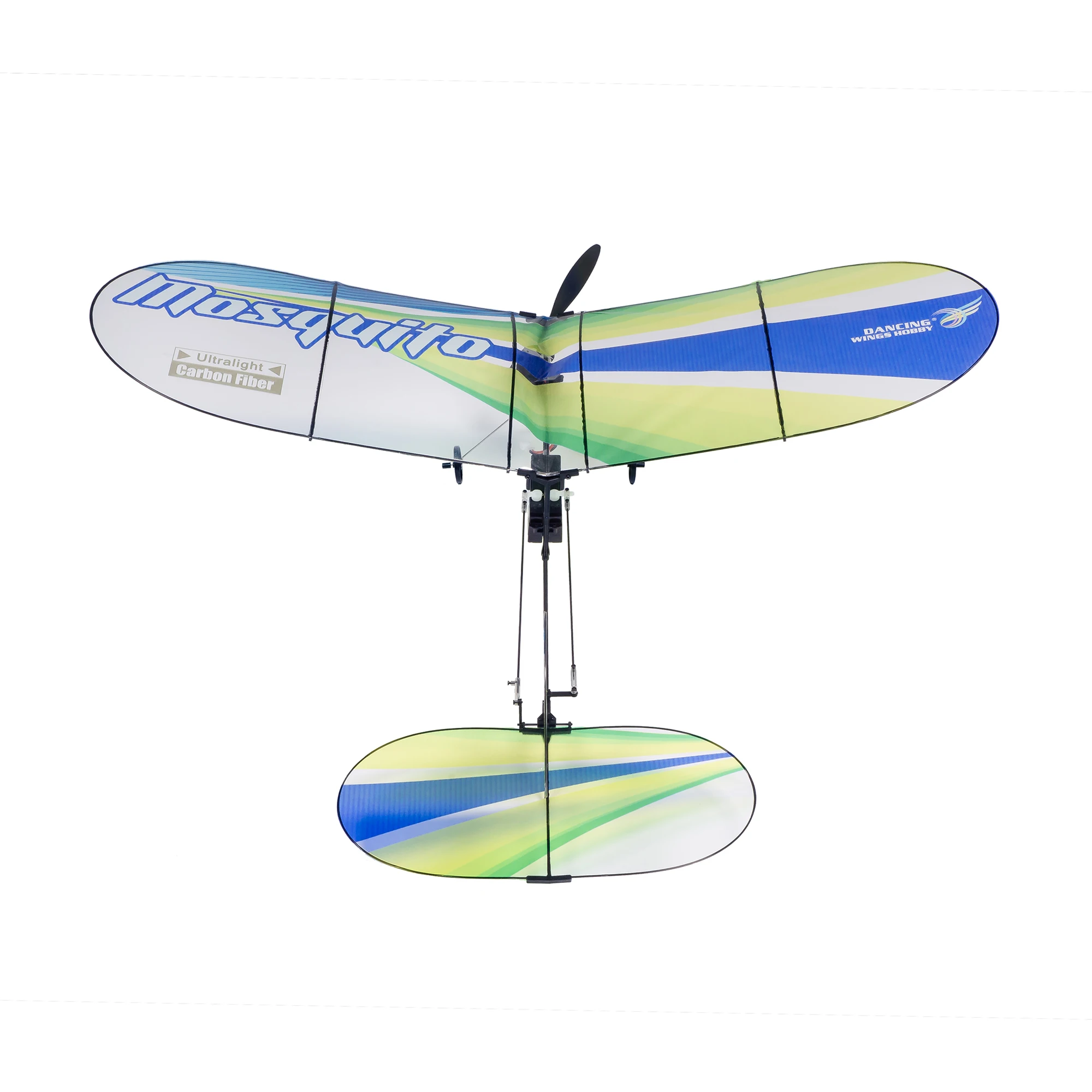 E43 Mosquito 360mm طائرة RC صغيرة RTF مع جهاز إرسال داخلي خفيف الوزن فيلم للمبتدئين ودية سهلة التحكم تصميم متين