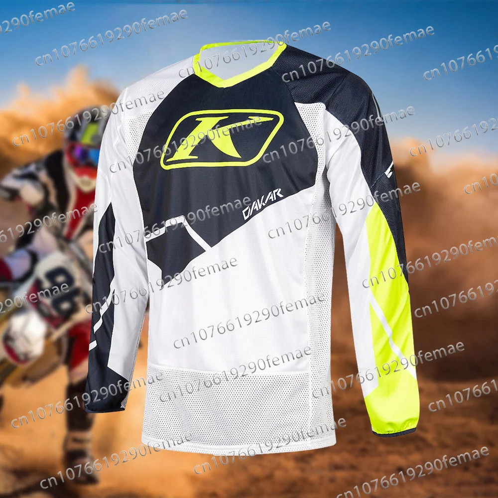 New Klim Off-Road Motorcycle, Mountain Bike, Stunt Downhill Sportswear, Daily Quick Drying Sweat Wicking Men\'s Top