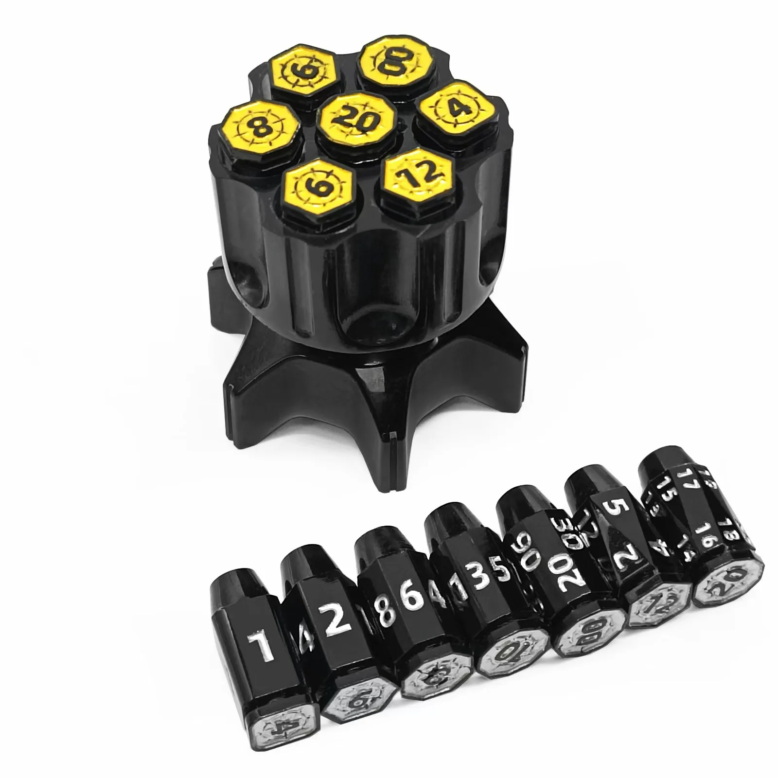 

RPG Resin Dice Bullet Dice Games RPG Dice Set DND Gaming Dice for Dungeons and Dragons Ролевые игры Настольные игры Bullet Dices D6
