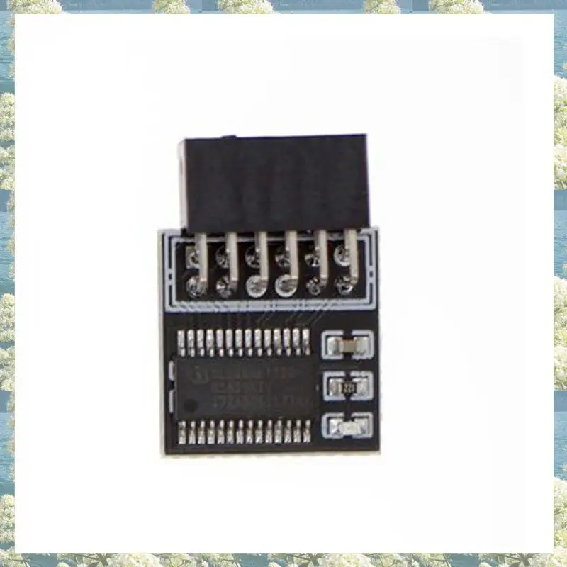 Nowość-2X TPM 2.0 moduł bezpieczeństwa szyfrowania karta zdalna LPC-12PIN moduł dla GIGABYTE 12PIN LPC TPM2.0 LPC 12 Pin