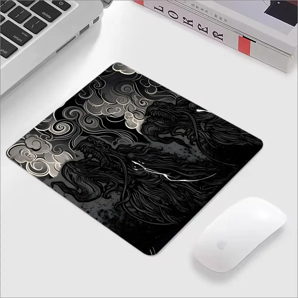 

Chinese Dragon Xiangyun Mouse Pad 45*40 Gamer Desk Mat Square Gaming Office Accessories Mousepad PC Rubber Keyboard Table Mats