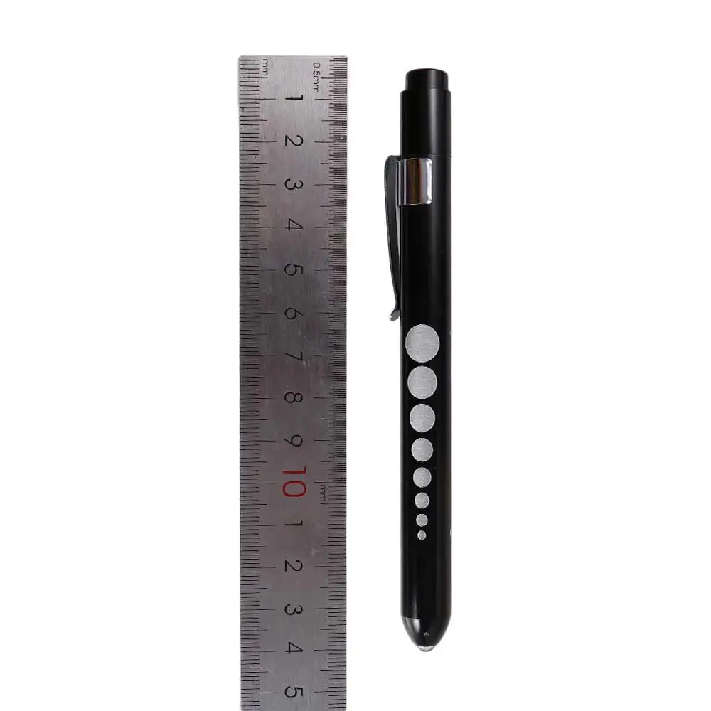Survival Kit Otoscope Work Inspection Ophthalmoscope Pocket Clip Penlight Torch Doctor Nurse Pen LED Pen Light Flashlight