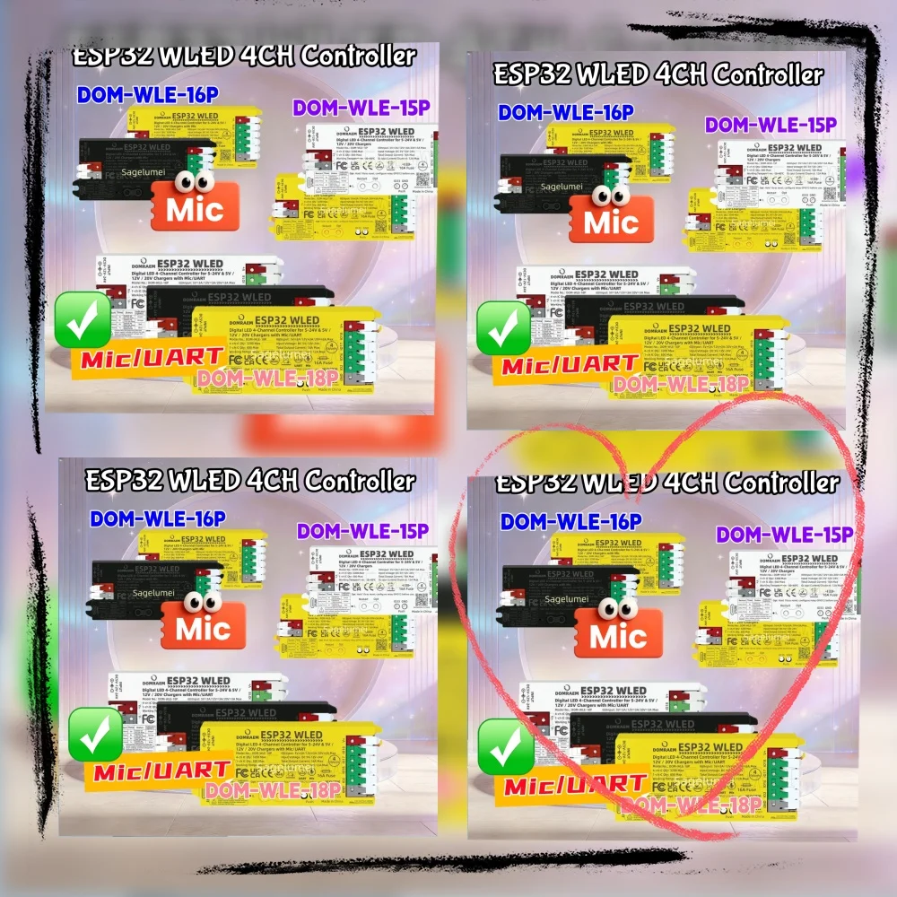 ESP32 Wled DOM-WLE-…