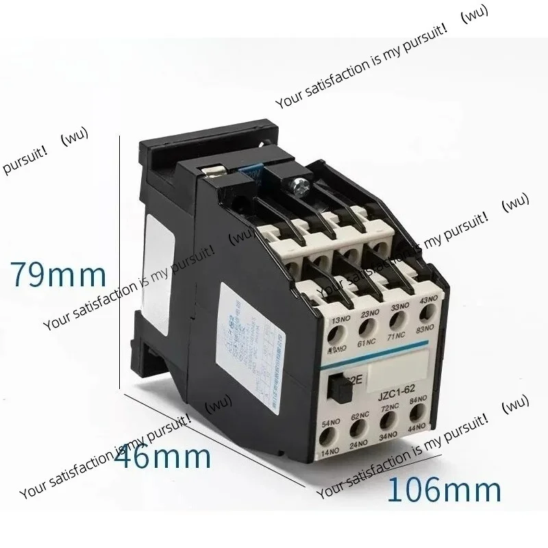 Suitable for contact relay JZC1-62 AC contactor parts 62E 6 open 2 closed 24/220/380V