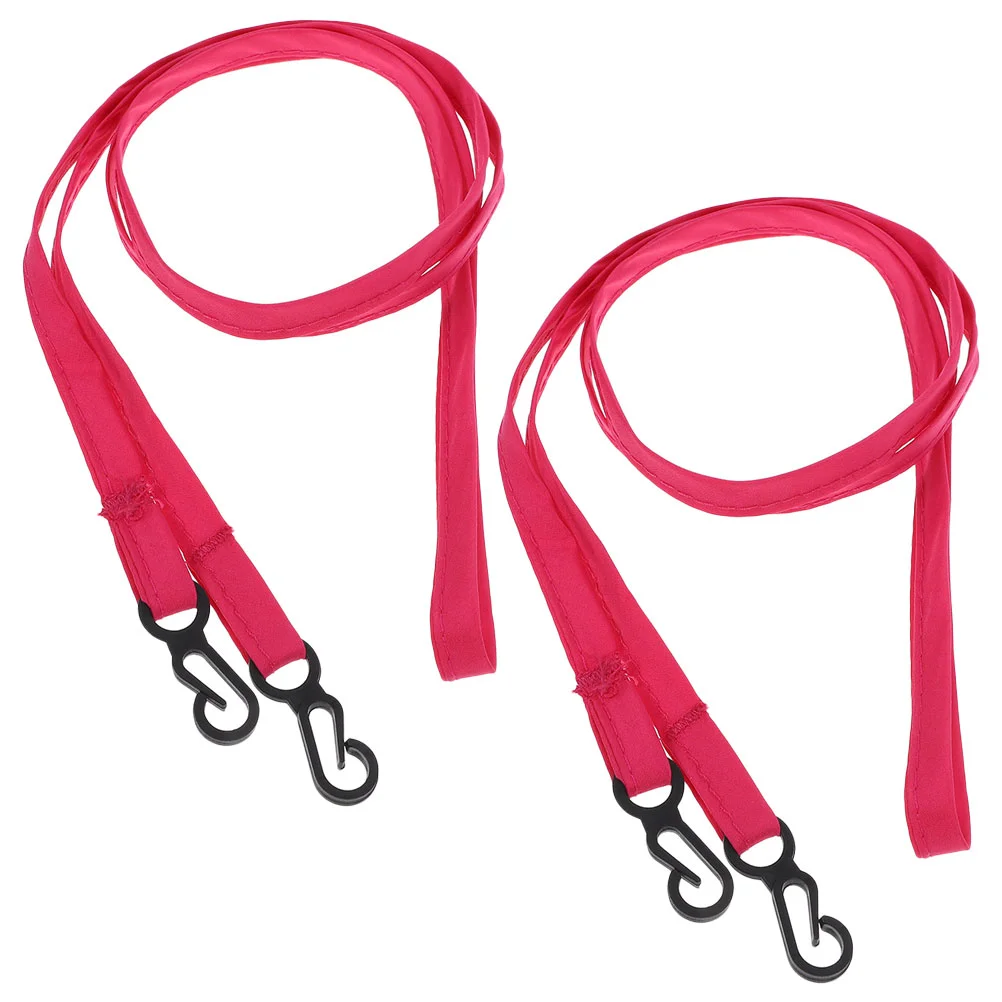 2 Buah Klip Topi Tali Sarung Tangan Musim Dingin Klip Gaun Nilon Bagian Katup Siram Menang Belakang