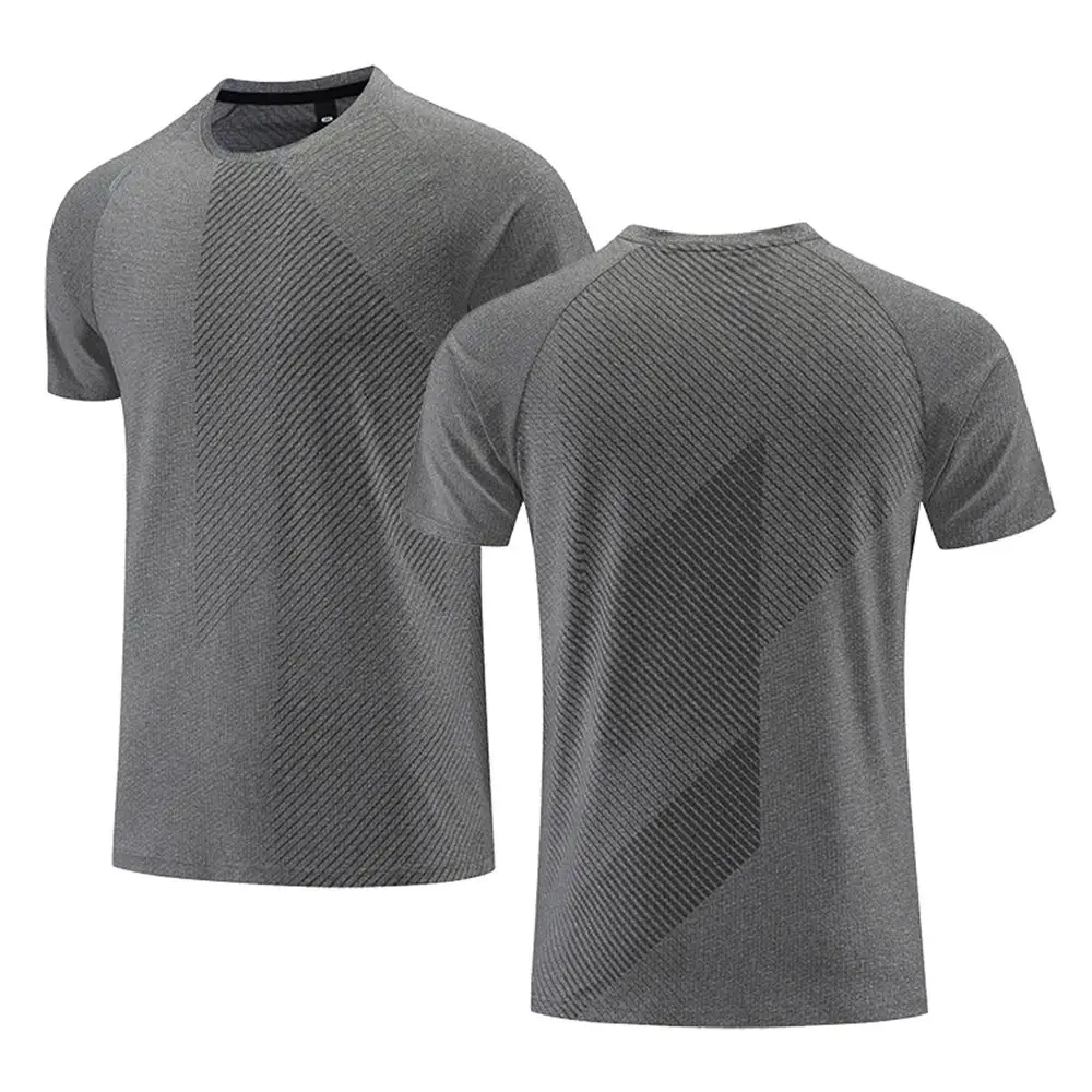 New Summer Men\'s And Women\'s Outdoor Sports Training Clothing Fashion Casual Breathable 3d Printed O-Collar Short-Sleeved Top