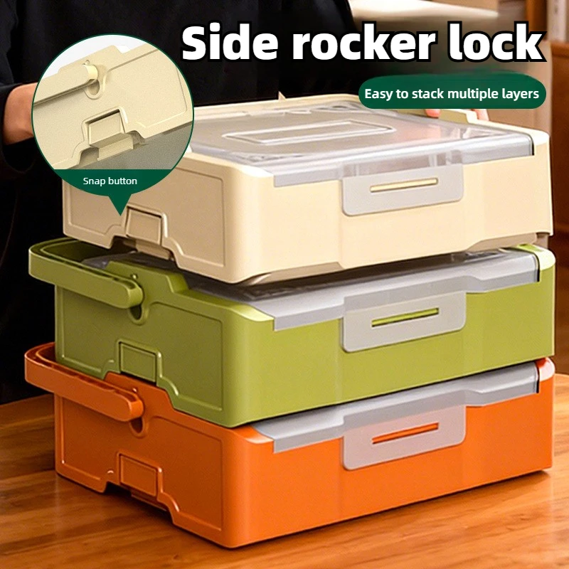 BAOLIAN Combined Parts Storage Multi-grid Screw Placement Plastic Small Box  Electronic Component Storage Case Garage Organizer