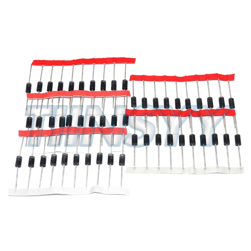 50PCS=5values*10PCS Schottky Diode Assorted Kit SR3100 SR3200 SR5100 SR5200 SR560 each 10PCS