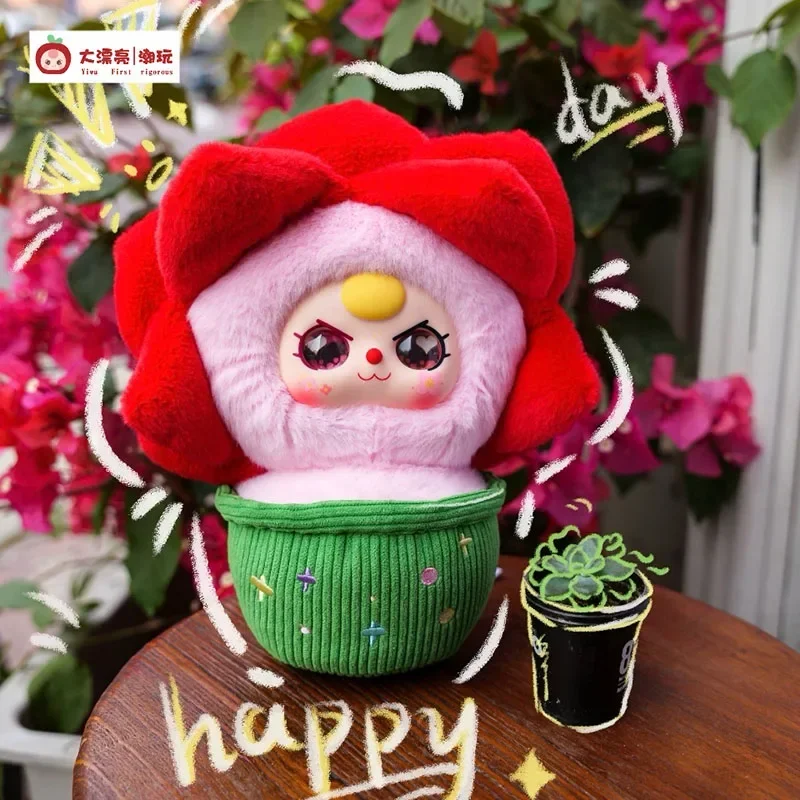 

Baby Three A Pot of Small Flowers Series Blind Box Mystery Box Caixa Sorpresa Girls Anime Figures Cute Model Birthday Gift